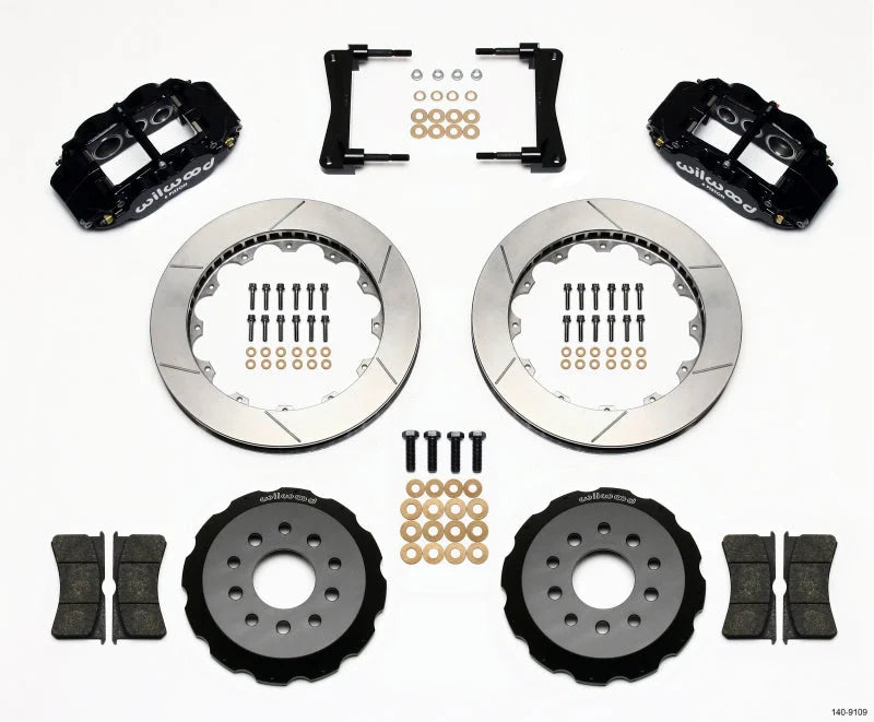 Wilwood Narrow Superlite 6R Front Hat Kit 13.06in fits 2005-2014 Ford Mustang