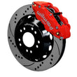 Load image into Gallery viewer, Wilwood Narrow Superlite 6R Front Hat Kit 14.00 Drilled Red 63-87 C10 w/ Wilwood Pro Spindles