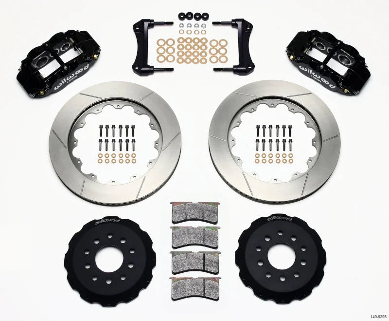 Wilwood Narrow Superlite 6R Front Hat Kit 14.00in C4 fits 1988-1996 Chevrolet Corvette