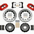 Load image into Gallery viewer, Wilwood Narrow Superlite 6R Front Hat Kit 14.00in Drill Red fits 2005-2014 Ford Mustang