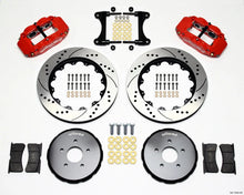 Load image into Gallery viewer, Wilwood Narrow Superlite 6R Front Hat Kit 14.00in Drill Red Nissan 370Z/Fiti G37