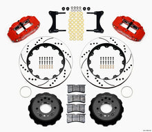 Load image into Gallery viewer, Wilwood Narrow Superlite 6R Front Hat Kit 14.00in Drill Red fits 1993-1995 Mazda Rx-7 / RX7 - Main Product View