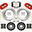Load image into Gallery viewer, Wilwood Narrow Superlite 6R Front Hat Kit 14.00in Red w/ Lines fits 2013-2014 Ford Focus ST