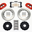 Load image into Gallery viewer, Wilwood Narrow Superlite 6R Front Hat Kit 14.00in Red C4 fits 1988-1996 Chevrolet Corvette