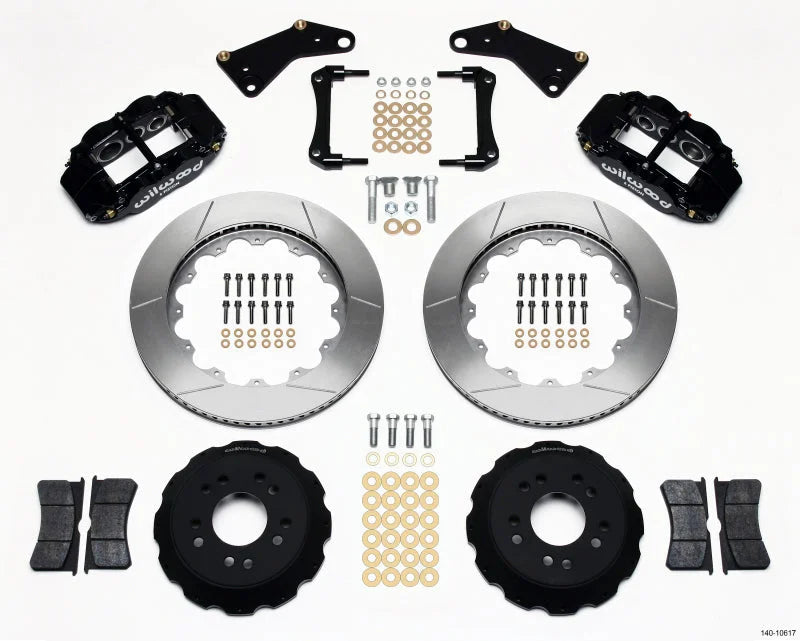 Wilwood Narrow Superlite 6R Front Hat Kit 14.00in fits 1970-1982 Chevrolet Corvette