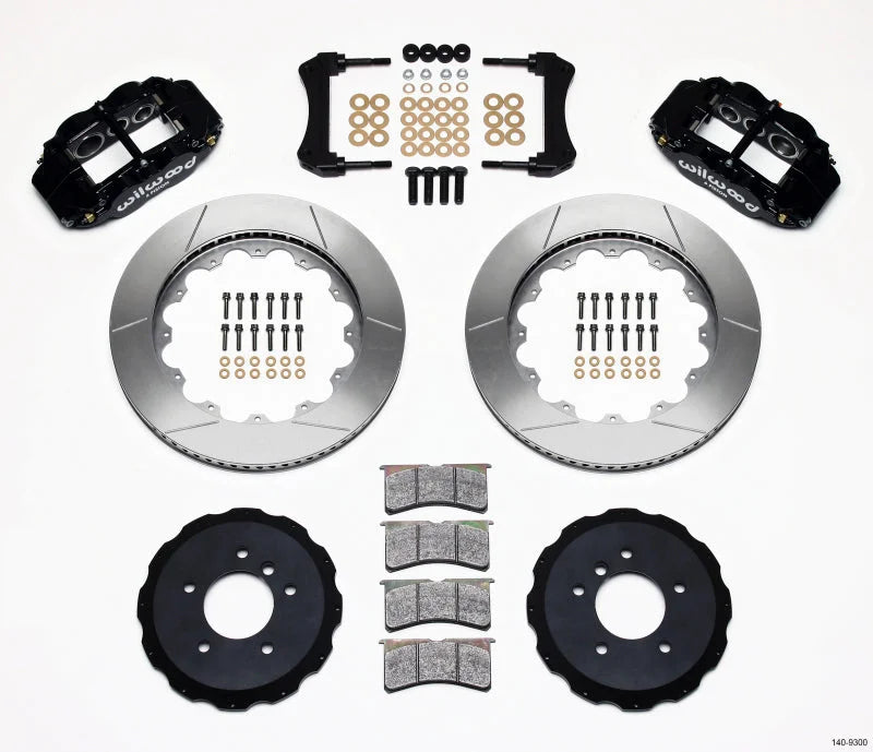 Wilwood Narrow Superlite 6R Front Hat Kit 14.00in fits 1995-2001 BMW M3 / Z3 E36