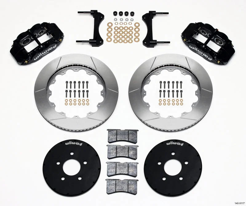 Wilwood Narrow Superlite 6R Front Hat Kit 14.00in fits 1994-2004 Ford Mustang