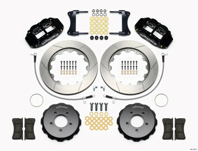Wilwood Narrow Superlite 6R Front Hat Kit 14.00in w/ Lines fits 2006-2015 Mazda Mx-5 Miata / Miata