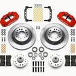 Load image into Gallery viewer, Wilwood Narrow Superlite 6R Front Hub &amp; 1PC Rtr Kit 12.88in-Red 74-80 Pinto Disc Spindle only