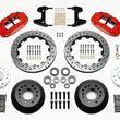 Load image into Gallery viewer, Wilwood Narrow Superlite 6R Front Hub Kit 12.88in Drill Red 74-80 Pinto/Mustang II Disc Spindle only