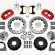 Load image into Gallery viewer, Wilwood Narrow Superlite 6R Front Hub Kit 12.88in Drill Red TCI-IFS 71-78 (Pinto Based)