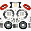 Load image into Gallery viewer, Wilwood Narrow Superlite 6R Front Hub Kit 12.88in Red fits 1979-2002 Buick / Chevrolet / GMC Gm G Body - Main Product View