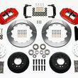 Load image into Gallery viewer, Wilwood Narrow Superlite 6R Front Hub Kit 12.88in Red 1968-1969 Mustang Disc Spindle
