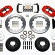 Load image into Gallery viewer, Wilwood Narrow Superlite 6R Front Hub Kit 12.88in Red 1970-1973 Mustang Disc Spindle