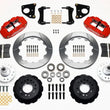 Load image into Gallery viewer, Wilwood Narrow Superlite 6R Front Hub Kit 12.88in Red 62-72 CDP B &amp; E Body-Drum