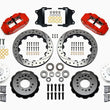 Load image into Gallery viewer, Wilwood Narrow Superlite 6R Front Hub Kit 12.88in Red Heidts Tri -5 2 inch Drop Spindle
