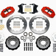 Load image into Gallery viewer, Wilwood Narrow Superlite 6R Front Hub Kit 12.88in Red Heidts Tri -5 2 inch Drop Spindle