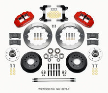 Load image into Gallery viewer, Wilwood Narrow Superlite 6R Front Hub Kit 12.88in Red fits 1982-1992 Chevrolet Camaro / 1982-1992 Pontiac Firebird