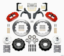 Load image into Gallery viewer, Wilwood Narrow Superlite 6R Front Hub Kit 12.88in Red fits 1959-1964 Chevrolet Bel Air / Chevrolet Impala / 1963-1964 Chev...