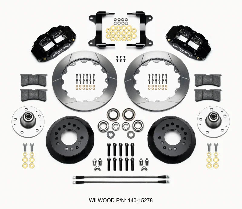 Wilwood Narrow Superlite 6R Front Hub Kit 12.88in fits 1982-1992 Chevrolet Camaro / 1982-1992 Pontiac Firebird