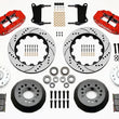 Load image into Gallery viewer, Wilwood Narrow Superlite 6R Front Hub Kit 14.00in Drill Red 67-69 Camaro 64-72 Nova Chevelle