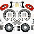 Load image into Gallery viewer, Wilwood Narrow Superlite 6R Front Hub Kit 14.00in Drill Red fits 1979-2002 Buick / Chevrolet / GMC Gm G Body - Side View