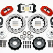 Load image into Gallery viewer, Wilwood Narrow Superlite 6R Front Hub Kit 14.00in Drill Red 1965-1969 Mustang Drum Spindle