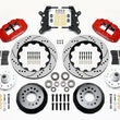 Load image into Gallery viewer, Wilwood Narrow Superlite 6R Front Hub Kit 14.00in Drill Red 60-68 Ford / Mercury Full Size / Galaxie