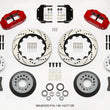 Load image into Gallery viewer, Wilwood Narrow Superlite 6R Front Hub Kit 14.00in Drill Red Magnum Force Drop Spindle