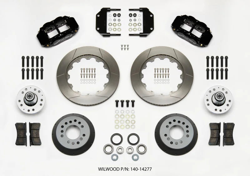 Wilwood Narrow Superlite 6R Front Hub Kit 14.00in Magnum Force Drop Spindle