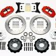 Load image into Gallery viewer, Wilwood Narrow Superlite 6R Front Hub Kit 14.00in Red fits 1979-2002 Buick / Chevrolet / GMC G-Body - Main Product View