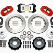 Load image into Gallery viewer, Wilwood Narrow Superlite 6R Front Hub Kit 14.00in Red 1965-1969 Mustang Drum Spindle