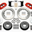 Load image into Gallery viewer, Wilwood Narrow Superlite 6R Front Hub Kit 14.00in Red 67-69 Camaro 64-72 Nova Chevelle