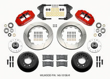 Load image into Gallery viewer, Wilwood Narrow Superlite 6R Front Hub Kit 14.00in Red WWE ProSpindle (5x4.75in 5x5.00in Hub)