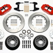 Load image into Gallery viewer, Wilwood Narrow Superlite 6R Front Hub Kit 14.00in Red Disc Spindle only fits 1975-1978 Ford Mustang II / 1975-1980 Ford Pi...