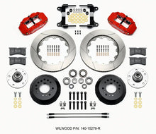Load image into Gallery viewer, Wilwood Narrow Superlite 6R Front Hub Kit 14.00in Red fits 1982-1992 Chevrolet Camaro / 1982-1992 Pontiac Firebird