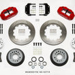 Load image into Gallery viewer, Wilwood Narrow Superlite 6R Front Hub Kit 14.00in Red Magnum Force Drop Spindle