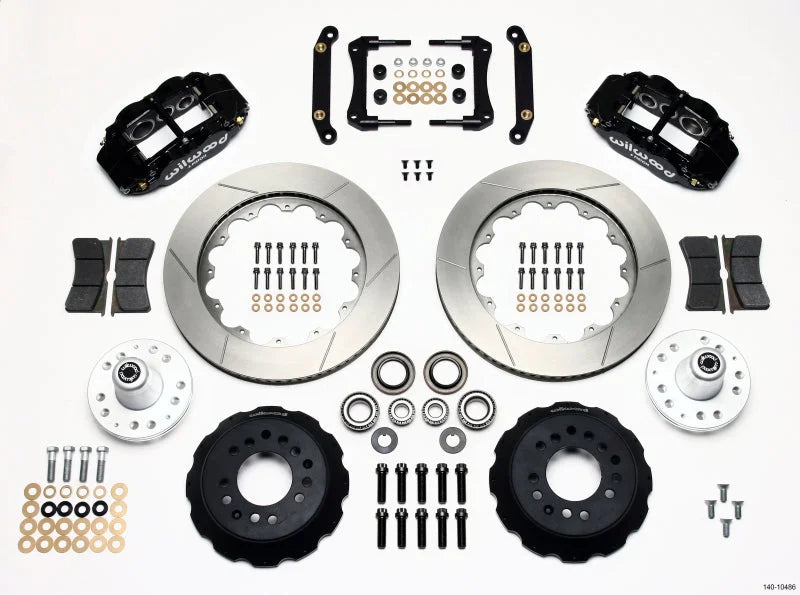 Wilwood Narrow Superlite 6R Front Hub Kit 14.00in fits 1970-1978 Chevrolet Camaro / Buick / Cadillac