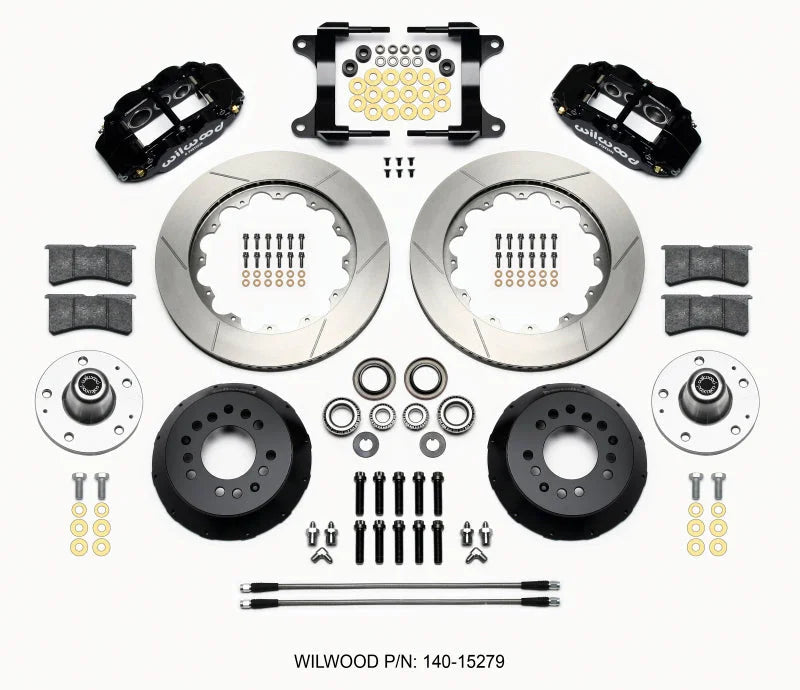 Wilwood Narrow Superlite 6R Front Hub Kit 14.00in fits 1982-1992 Chevrolet Camaro / 1982-1992 Pontiac Firebird