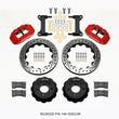 Load image into Gallery viewer, Wilwood Narrow Superlite Front Hat Kit 13.06 Drilled Red w/ Wilwood Pro Spindles fits 1963-1987 Chevrolet C10 / 1975-1986 ...