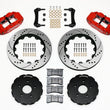 Load image into Gallery viewer, Wilwood Narrow Superlite Front Hat Kit 14.00in Drill Red fits 2004-2008 Cadillac XLR / 2008 2009 Cadillac XLR PLATINUM / 2...