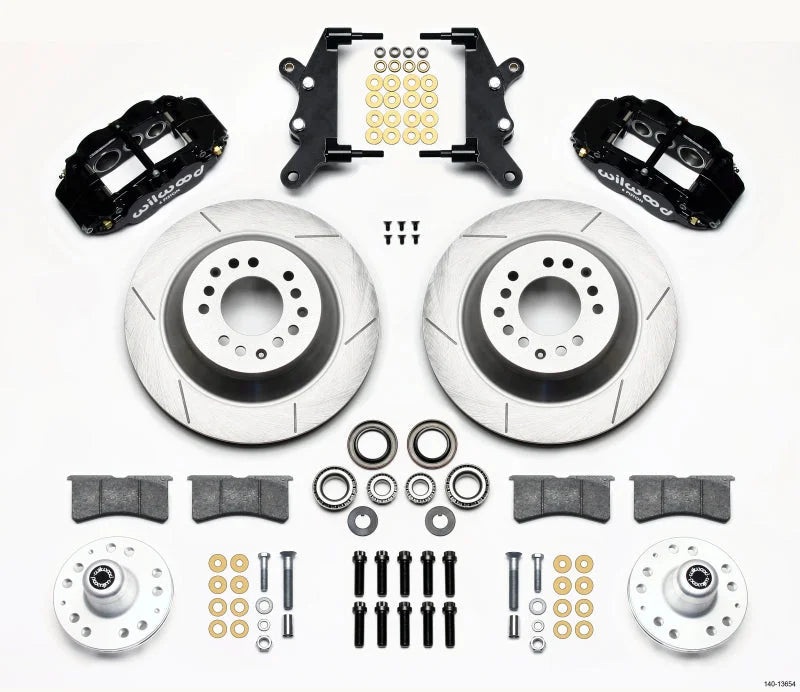 Wilwood Narrow Superlite Front Hub & 1PC Rtr Kit 12.88in Full Size fits 1964-1968 Ford COUNTRY Squire / 1964-1968 Ford Cus...