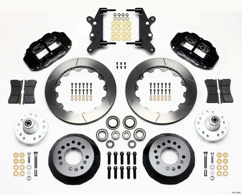 Wilwood Narrow Superlite Front Hub Kit 12.88in Full Size fits 1964-1968 Ford COUNTRY Squire / 1964-1968 Ford Custom 500 / ...