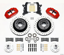 Load image into Gallery viewer, Wilwood Narrow Superlite Frt Hub &amp; 1PC Rtr Kit 12.88in Drilled -Red fits 1964-1968 Ford COUNTRY Squire / 1964-1968 Ford Cu...