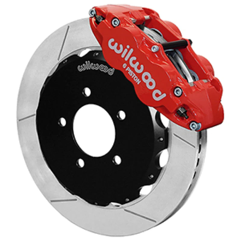 Wilwood OEM 57mm Forged Narrow Superlite 6R Big Brake Front Brake Kit - Red fits 2013-2024 Honda Civic