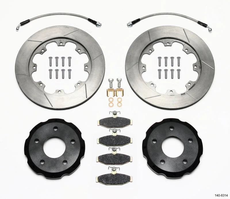 Wilwood Pro-Matrix Rear Kit fits 1988-1996 Chevrolet Corvette C4 - Side View