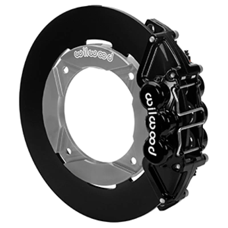 Wilwood Rear Kit 11.25in - Black fits 2014+ Polaris RZR XP 1000 - Side View