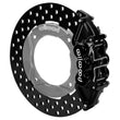 Load image into Gallery viewer, Wilwood Rear Kit 11.25in Drilled - Black fits 2019 Polaris Turbo UTV6