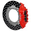 Load image into Gallery viewer, Wilwood Rear Kit 11.25in Drilled - Red fits 2014+ Polaris RZR XP 1000 - Main Product View