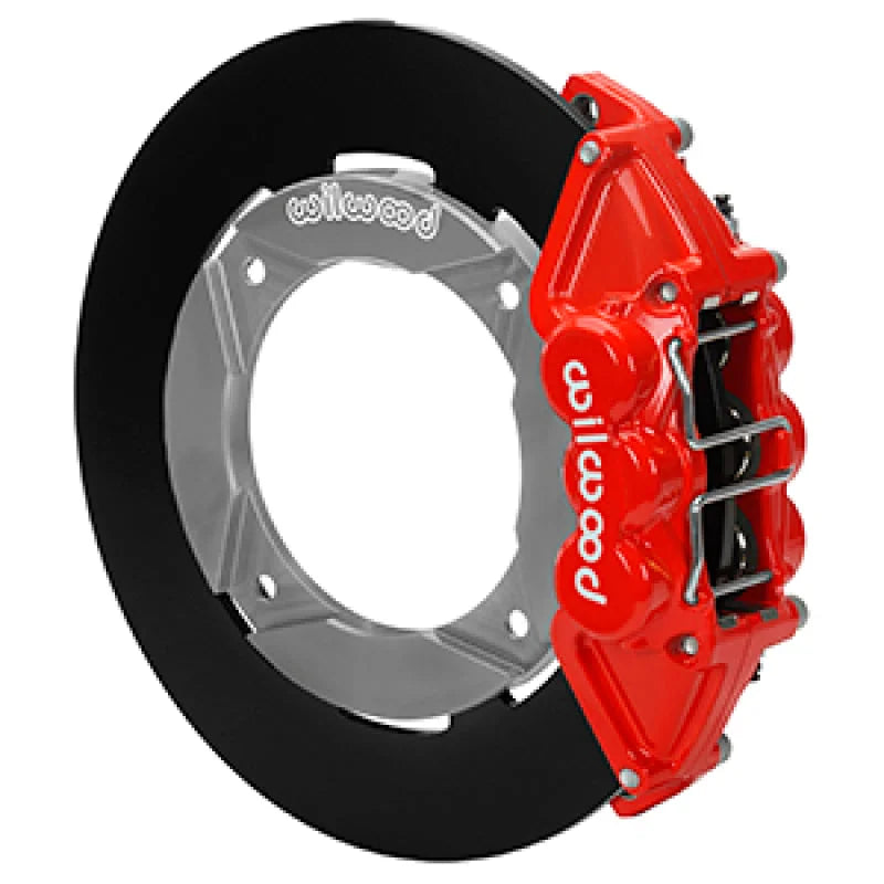 Wilwood Rear Kit 11.25in - Red fits 2019 Polaris Turbo UTV6